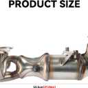Front Exhaust Manifold Catalytic Converter Compatible with Mini For Cooper 2007 2008 2009 2010 2011 2012 2013 2014 2015,Replace 641420,1.6L