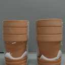 Orceler 4 Inch Terracotta Pots with Saucer - 6 Pack Small Clay Plant Pots with Drainage Holes, Flower Pots with Tray, Terra Cotta Pots for Indoor Outdoor Plants, Crafts, Wedding Favor