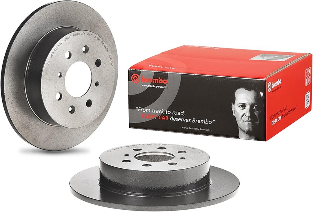 Brembo 08.5803.41 UV Coated solid Rear Brake Rotor HONDA OE# 42510S5AA00