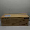 Electric Drywall Sander with Vacuum Dust Collection, Variable Speed, LED Light, Foldable Handle, Sanding Discs & Grids (Orange)