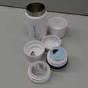 MILK & WATER All in One Baby Bottle & Baby Formula Dispenser On The Go, 9oz - Keeps Water Warm & Formula Fresh - Baby Formula Mixing Bottle with Anti Colic Nipple - Leak-Proof - 6+ Months (White)