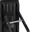 Sun Mountain ClubGlider Meridian Golf Travel Bag, 4-Wheel Rolling Retractable-Leg System, Black-Olive-Inferno