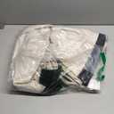 BULBUL Champagne Grey Color Block Window Curtains Panels 90 inches Long Velvet Farmhouse Drapes for Bedroom Living Room Darkening Treatment with Grommet Set of 2