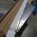 3.5ft H x 7.6ft W (2 Panels) No Dig Zippity Manchester Fence Kit, White Vinyl Picket Fence Panels, Perfect Durable Temporary Outdoor Fence for Backyard, Patio, or Garden, ZP19018