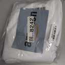 White Photography Backdrop for Photoshoot,Photo Backdrop Curtain,Perfect White Background for Party Portrait Photoshoots Video Studio 8FTx10FT