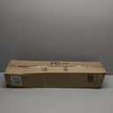 ubdyo Extra Durable Door Mat - Dirt Trapping Outdoor Welcome Mats - Non-Slip Outdoor Indoor Entrance - Low Profile Front Doormat (36" x 24", Bright Brown)