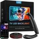 TV Backlight with Sensor Sync, 11.5ft RGB LED Light Strip for 3250 Screens, Smart App Control, Game & Music Sync Lighting