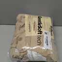 Bedsure Light Brown Duvet Cover Full Size - 3 Pieces Prewashed Extra Soft Cotton-Like Bedding Set, Includes 1 Duvet Cover 80x90 Inches with Zipper Closure & 2 Pillow Shams, Comforter Not Included