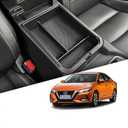 Compatible with Nissan Sentra Center Console Organizer 2020-2025, for Sentra Console Organizer Insert, Center Console Armrest Storage Box Sentra 2020-2025