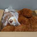 HollyHOME Big Teddy Bear Large Teddy Bear Stuffed Animal Birthday Valentines Day Plush for Kids and Girlfriend 36 inch Brown