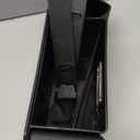 7-In-1 Car Seat Back Organizer with Cup Holders, Tissue Box, Garbage Can&Hooks, Multifunctional Headrest Storage Organizer, Headrest Cup Holder for Backseat, Car Accessories for Trips, Travels(Black)