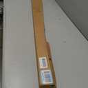 Ivilon Drapery Window Curtain Rod - End Cap Style Design 1 Inch Pole. 72 to 144 Inch Color Black