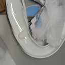 Delta 833004 Elongated Soft Close Bidet Seat with Manual Control Self-Cleaning Wand - White