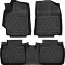 Aiqiying Floor Mats Compatible with Toyota Camry 2007-2011 2012-2017,All Weather Carpet Protector 3D Waterproof Durable Odorless Custom-Fit FrontRear Rows Full Set TPE Car Liners Accessories