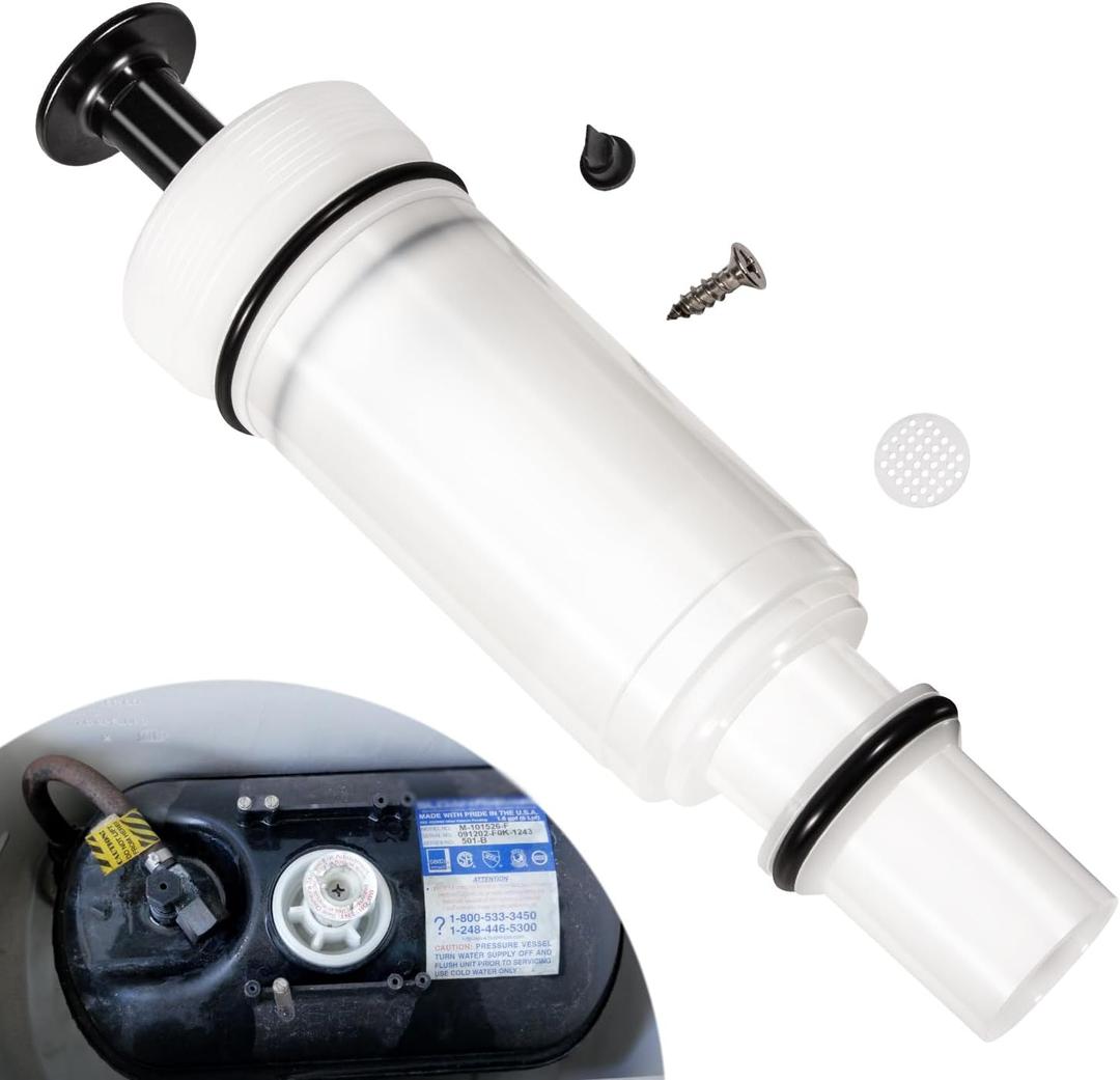 Replacement for Sloan Flushmate C-100500-Kit cartridge kit, C-100500-K Flush Valve Cartridge Kit, Fits for M-101526-F3, M-101526-F4 and 504 Series Tank System