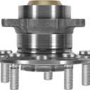 ECCPP Wheel Hub and Bearing Assembly Rear 512450 fit for Honda Civic 2013-2015 5 Lugs Wheel Bearing Hubs with ABS 2pcs