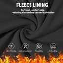 American Trends Boys Thermal Underwear Set Toddler Long Johns Set Fleece Lined Base Layer Winter Thermals Sets for Kids (Large(100) / 3T-4T, Black)