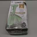 Conair Handheld Garment Steamer for Clothes - Power Steam: Small Size, Big Power - Great for Home, Office, or Travel with Dual Voltage for Worldwide Use, Mint Green