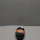 Elantrip Sport Leather Steering Wheel Cover 14 1/2 inch to 15 inch Universal, Padded Soft Grip Breathable for Car Truck SUV Jeep, Anti Slip Odorless Black