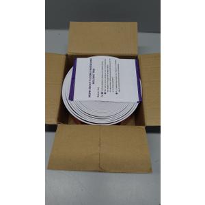 Vinyl Baseboard Molding Trim 3 Inch x 20 Feet Peel and Stick Baseboard Trim Flexible PVC Cove Base Moulding Self-Adhesive Trim for Garage Bathroom Cabinet Floor Walls, White