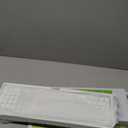 seenda Bluetooth Keyboard and Mouse for Mac, COS500 Multi-Device Rechargeable Keyboard Mouse with Quiet Keys, Full Size Slim Combo Compatible for MacBook Pro/Air, Mac, iPad, iPhone - White Silver