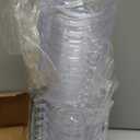 12 Pack Clear Plastic Fillable Ornament Ball 3.15''/80mm for Christmas,Holiday, Wedding,Party,Home Decor