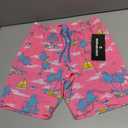 CoozySphere Boys Swim Trunks with Compression Liner Size 8-10 Swimming Shorts Quick Dry Bathing Suit with Zipper Pockets