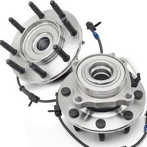 Pair 515086 Front Wheel Bearing Hub Assembly Compatible with Chevy Avalanche Silverado 1500 HD 2500 Classic 2001-2006 Suburban, for GMC Sierra 1500 2500 Classic 2007 Yukon XL 2500, 8 Lugs w/ABS