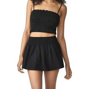 florence by mills Women's Garden Party Smocked Skort, Black, X-Small