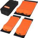 OULEME Tire Saver Ramps, 4 Pack with Anti-Slip Pads and Carry Bag, Tire Protector Ramps, Prevent Flat Spots Caused by Long Parking Storage for Luxury Sports Car RV Camper Motorhome Travel Trailer