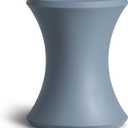 Coast Modern Outdoor Side Table - Lounger Table for Inside Pool or on Patio - All-Weather Furniture for Sun Shelf Up to 15" - Stone Blue