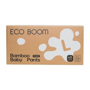 ECO BOOM Training Pants for Toddler Potty, Hypoallergenic for Sensitive Skin, Size 4 Suitable for 20 to 31lb (L - 48 Count)