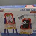 Easel for Kids Toy,Double-Sided Magnetic Kids Art Easel for 3+ Year Old Boy Gift,Toddler Toys for 3+ Year Old Boy Dry Erase Boards, Learning Educational Toy Drawing Board for 4 5 Years Old Girl Gifts (Blue)