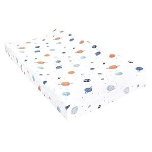 Hudson Baby Unisex Baby Changing Pad Cover, Space, One Size