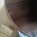 WERMO 55'' TV Stand with Storage and Shelves for 32-60 inch TV. Wood Entertainment Center with Doors for Living Room and Bedroom, Mid Century Modern Console Table, Television Stand (Walnut)