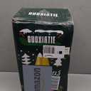 17 Inches Christmas Wooden Pyramid with 6 Candle Holders- Nativity Scene Set-Under The Christmas Tree - Table Top Holiday Decor - 3 Tiers Carousel (Two)