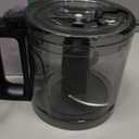 Food Chopper, 4 Cup Mini and Fast Food Processor, Electric Meat Grinder with 2 Speed, 4 Stainless Steel Blades, and Whisk, 400W Power for Chopping, Mixing, Emulsifying, Puree and Whisking, BPA-Free