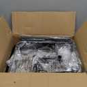 DAOYA Standing Shower Caddy Corner - 4-Tier Floor Shower Caddy Corner Adjustable Bathroom Organizers and Storage with Soap Holder & Razor, Bathroom Free-Standing Organizer for Large Bottles