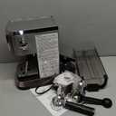 topzee Espresso Machine 20 Bar, Compact Coffee Maker with Milk Frother & Cold Brew Function, 52oz Removable Water Tank, Stainless Steel Cappuccino, Latte Maker, Silver