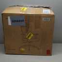 Ergonomic Office Chair High Back Desk Chair with Lumbar Support, Breathable Mesh Computer Chair with Adjustable Armrests Height, Reclining Swivel Big and Tall Gaming Chair for Home Office(Light Blue) (1 Pack)