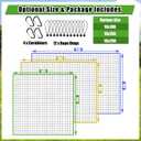 Golf Practice Net, 10Ft/15Ft/20Ft Golf Hitting Nets Heavy Duty Nylon Golf Netting for Garage Backyard