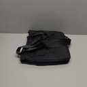 EASYA Large Insulated Lunch Bag for Work, Women's Nylon Thermal Lunch Box, Leakproof Cooler Tote Bag with Storage Pocket (Black) (Newly upgraded Noir Black)