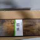 Vervida 3 Pack Rustic Brown Floating Shelves, 24" W x 7.9" D x 1.5" H, Holds Up to 38 Lbs, for Living Room, Bedroom, Bathroom, Kitchen, Office, Storage, Display, with Invisible Brackets Wall Shelves, 24x7.9