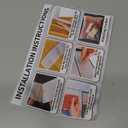 CORFOTO 210 x 150 cm Snow Mountain Blue Sky Winter Wonderland Snowboard Ski Sport Wall Art for Men Boys Bedroom Aesthetic Living Room Decorations Wallpaper Wall Hanging