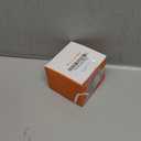 Light Up Dog Balls, LED Dog Toy Ball Rechargeable, Bounce-Activated Durable Fetch Ball Grow in The Dark, Night Glowing Toy, Natural Rubber, Color Changing LED, 2.5 inches-Orange