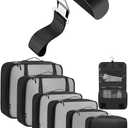 BAGAIL 10 Set Packing Cubes and Digital Luggage Scale