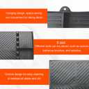 2 x Silicone Griddle Tools Mat For Blackstone Silicone Spatula Grill Mat with Drip Pad Outdoor Bbq Grill Mats Grill Side Shelf Mat for Blackstone Griddle