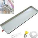 Air Conditioner Drip Tray Condensate Drain Pan, Portable Ac Drip Pan Ac Condensate Water Catcher for Indoor and Outdoor Split Air Conditioners