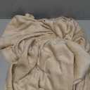 Throw Brown  Blanket for Couch, Sofa, Super Soft and Warm Blankets, Teal Throw All Season Use, Cozy, Plush, Lightweight, 24x54