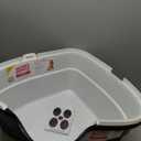 Natures Miracle Hooded Corner Litter Box, With Odor Control Charcoal Filter (P-5915)
